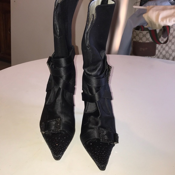 105. Rodolphe Menudier Mid Calf Boots sz 36 retail 1098 - Picture 3 of 8